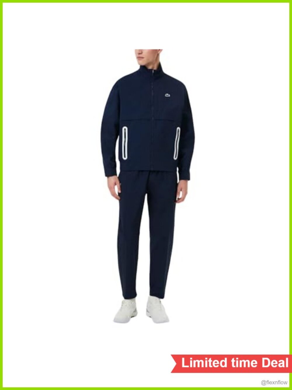 Men's Tennis Tracksuit Relaxed Fit Recycled Nylon Set